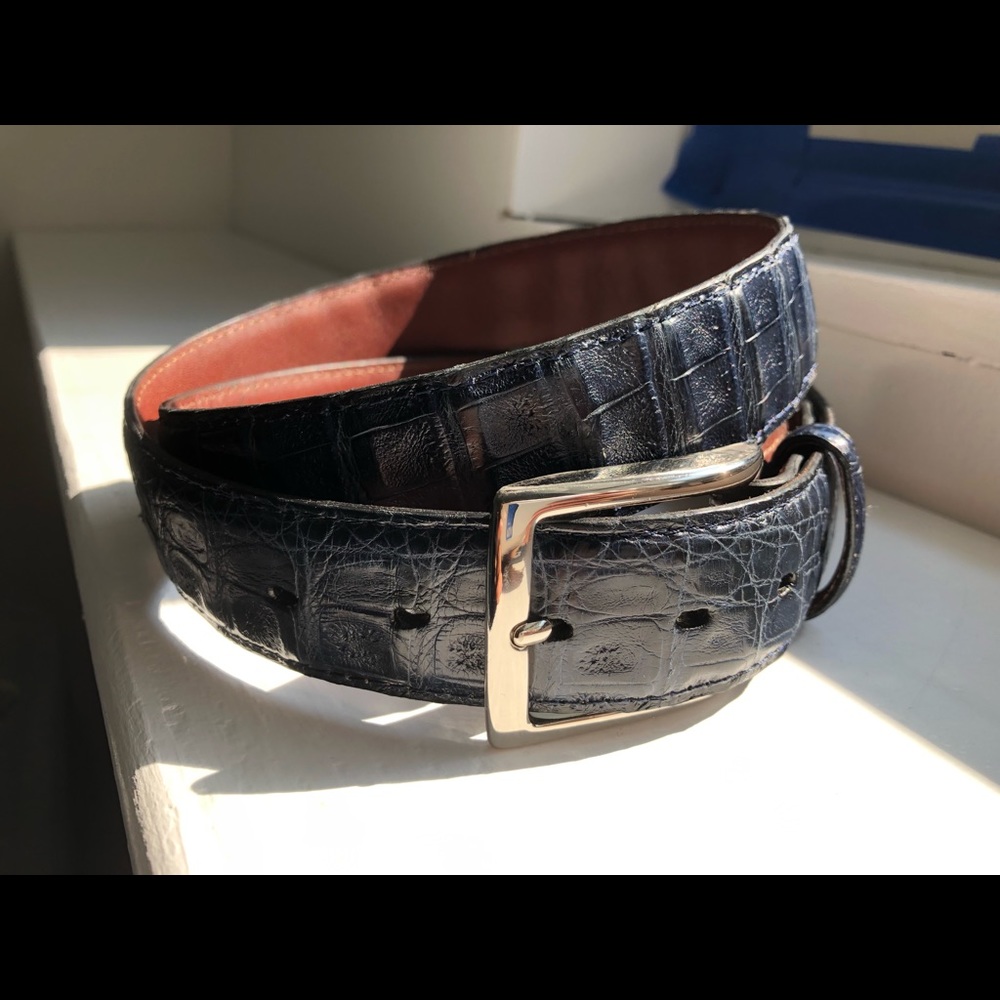 South American Caiman Belt by Torino Leather Co.